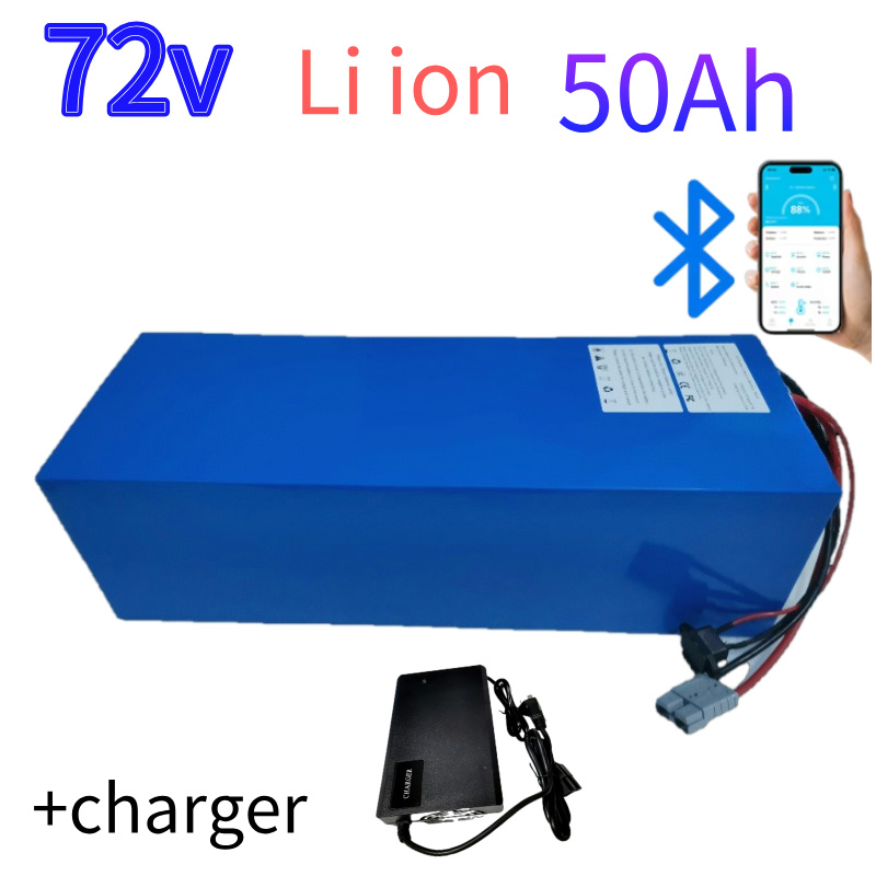 بطارية ليثيوم أيون 72 فولت 50  - مراجعة 72V 60Ah Lifepo4 Battery Pack وسعره
